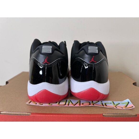 Jordan 11 XI Retro Low Bred 2025 GS Youth FV5121 006 - Picture 5 of 7